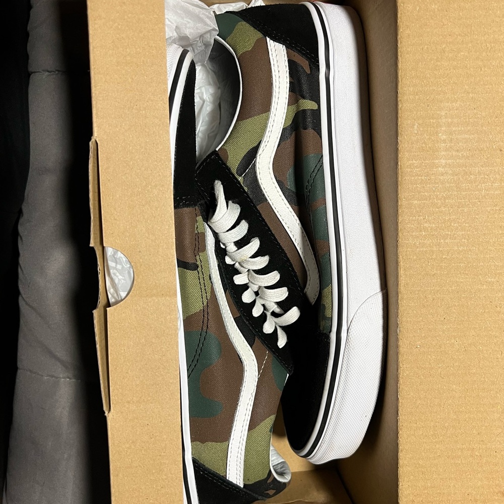 Camo vans